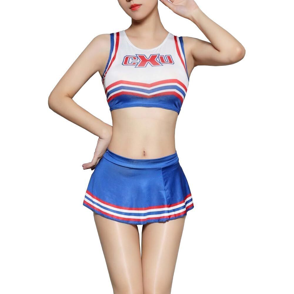 6484 Cosplay Japanese School girl Uniform Lingerie Outfit Football